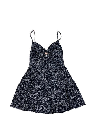 Garage navy floral dress, xs