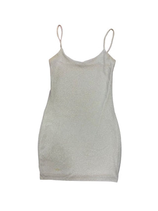 Lucy in the Sky champagne sparkly dress, small