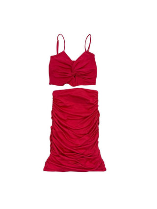 Oh Polly fuschia twist two piece set, US 0