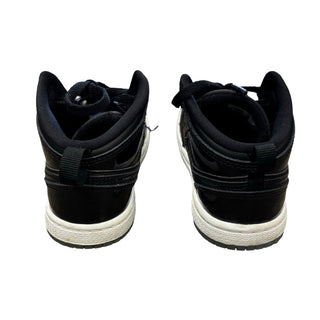 Nike Air Jordan 1 Mid SE TD Space Jam sneaker in Black, 10 little kid