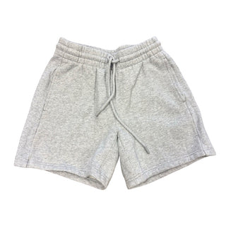 Aritzia Grey boyfriend fit sweat fleece cozy fleece shorts, 2xs