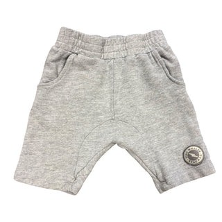 Tiny Whales Grey cotton shorts, 4 years