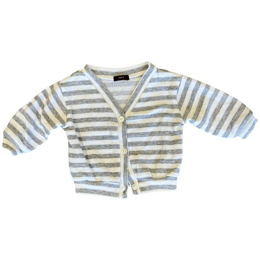Makie grey stripped cardigan, 3 months