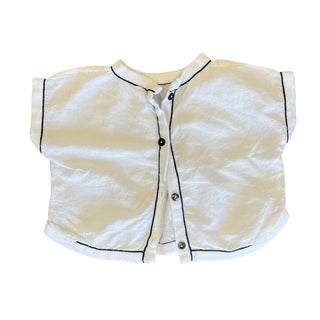 Pequen Tocon white tshirt, 0-3 months