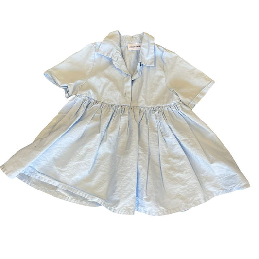 Pequen Tocon blue dress, 3 months