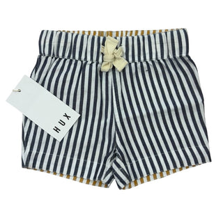 Hux Baby Blue and White Stripe Reversible Shorts - New With Tags, 6-12 months