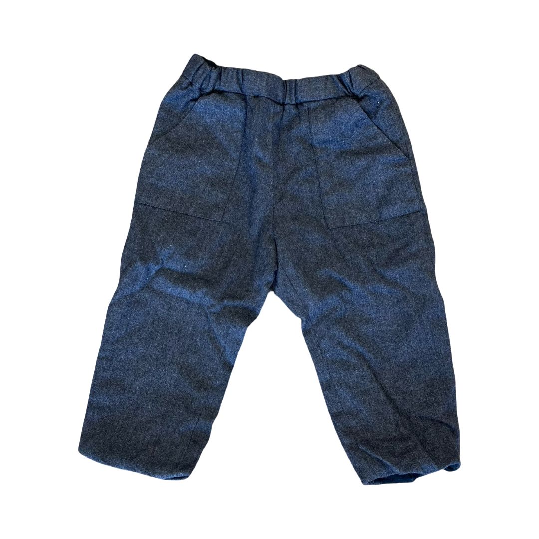 Bonpoint grey wool pants, 18 months