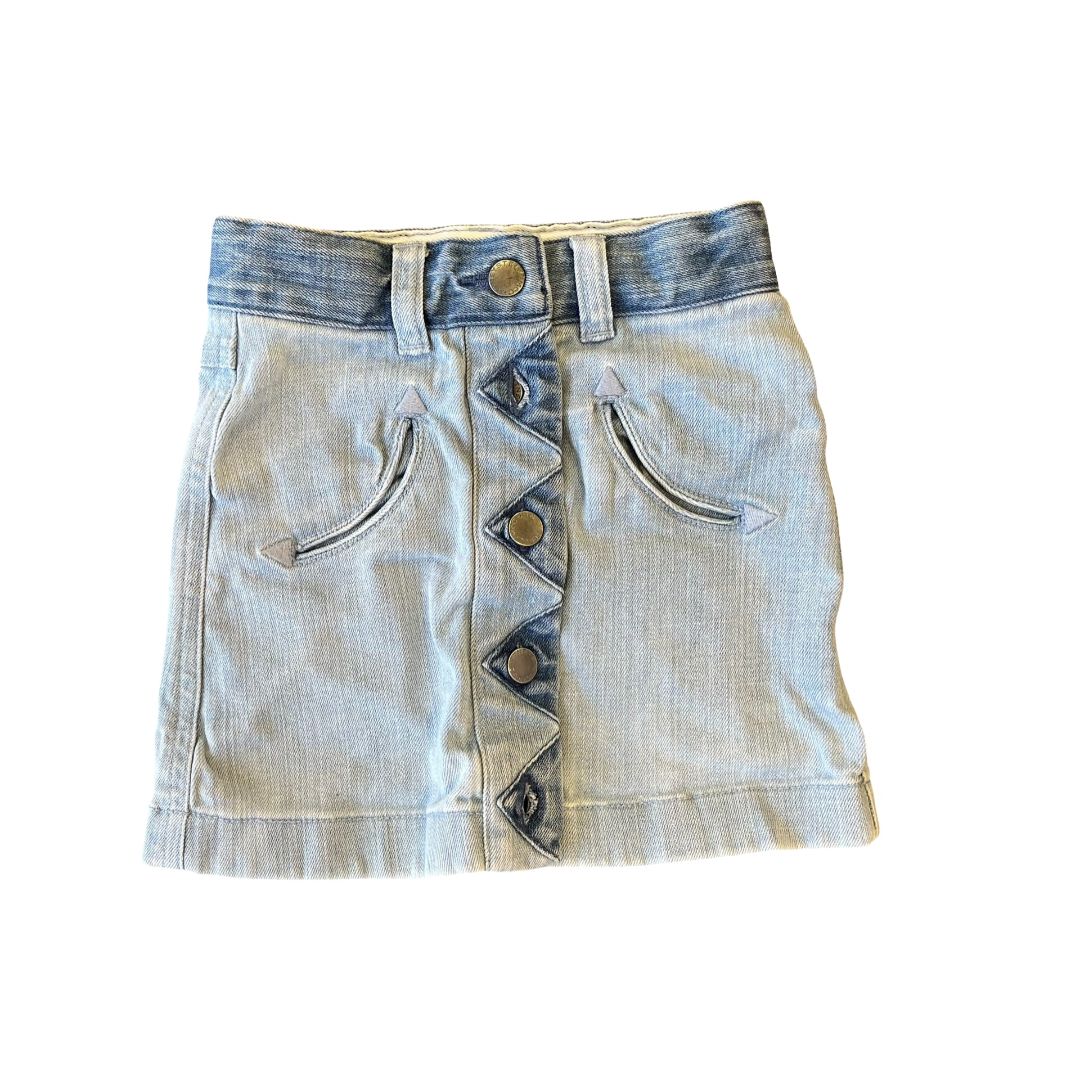 Stella McCartney buttonup jean skirt, 3 years