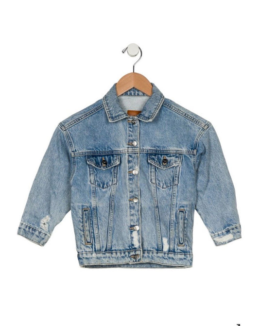 Anine Bing  oversized denim Jacket, 4-6 years