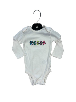 Carters Pale Pink Bodysuit with Grateful Dead Bears, 3-6 months