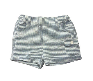 Tartine et Chocolate Blue and White Pinstripe Shorts, 6 months