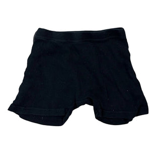 Nununu Black Ribbed Shorts, 18-24 months