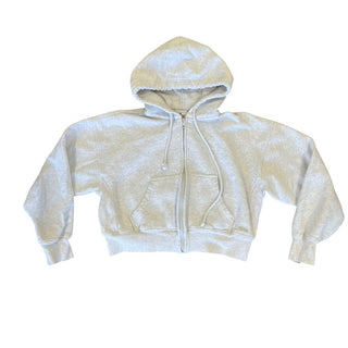 Tna grey crop cosy fleece, xs