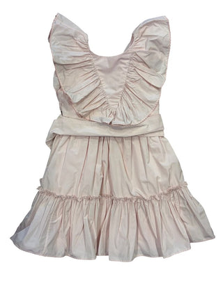 Stella McCartney Pale Pink Tiered Ruffle Dress, 6 years