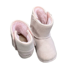 UGG Pink Velcro Boots, 4-5 toddler