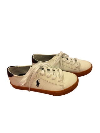 Polo Ralph Lauren White sneakers w/navy details, us 1