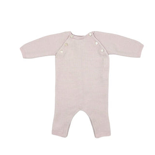 Jacadi pink knitted play suit, 3 months