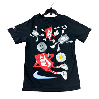 Nike Black music emoji’s tshirt, Youth large