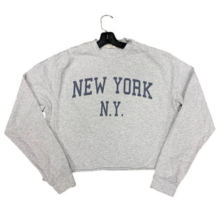 John Galt Grey New York long sleeve, Small