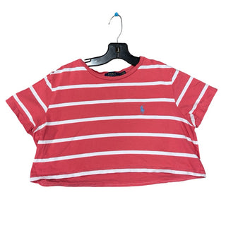 Ralph Lauren Stripped cropped tshirt, Women’s medium