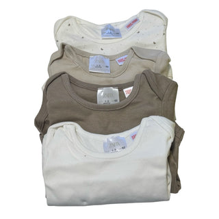 Zara 4 Longsleeve Bodysuits, 1-3 months