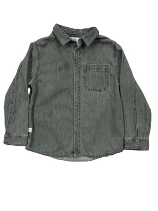 Zara Grey Button-Down Shirt - Some light marks, reflected in price, 3-4 years