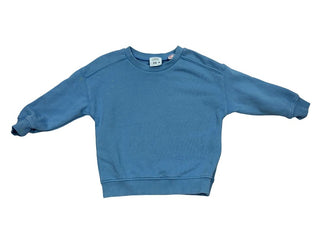 Zara Blue Sweatshirt - Light Bleach Marks, Reflected in Price, 9-12 months