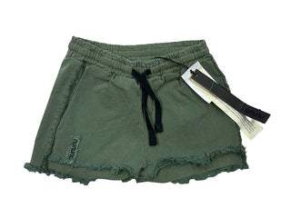Nununu Frayed Green Shorts - New With Tags, 3-4 years
