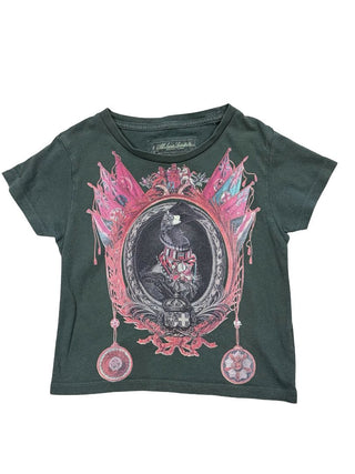 All Saints Spitalfields Charcoal Graphic Tee, 4 years
