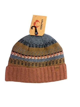 Appaman Brown and Neutrals Knit Hat with Fleece Lining - New with tags, small