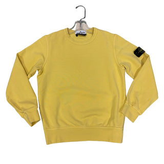 Stone Island Yellow crewneck sweatshirt, 8 years