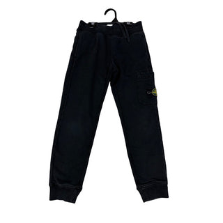 Stone Island Black cargo sweatpants, 8 years