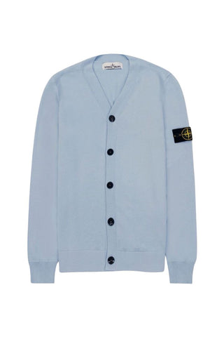 Stone Island Light Blue Cardigan w Buttons, 10-12 years