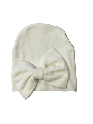 No Name White Hat with Bow, Newborn