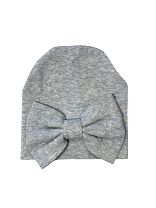 No Name Grey Hat with Bow, Newborn
