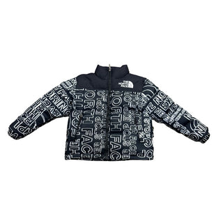 The North Face 1996 Retro Nuptse Kacket Black and White Logo Print, 10 years