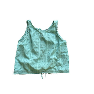 Tocoto Teal Tank Top with Tie Back, 12 years
