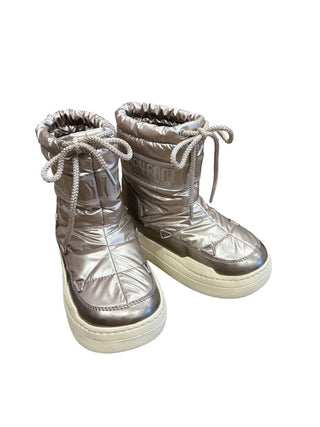 Moon Boot Metallic Boots, 2 big kid