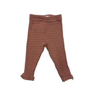 Zara pink ribbed leggings, 3-6 months