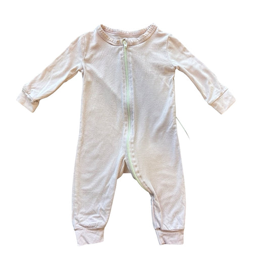 Mini Mioche Pink romper/sleeper, 0-3 months