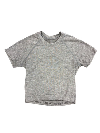 Luluemon Grey Athletic Short Sleeve Tee, XS
