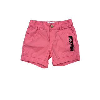 Moschino Baby pink shorts, 9-12 months