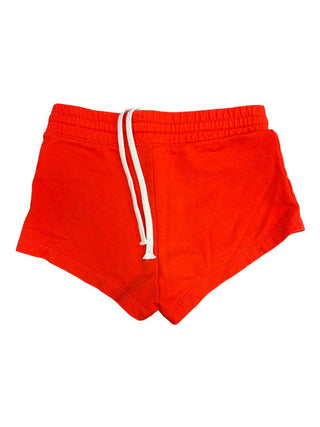 Aritzia Red Sweatfleece Shorts, XS