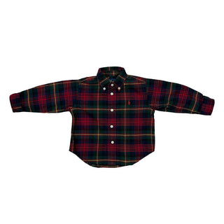 Polo Ralph Lauren plaid dress shirt, 12 months