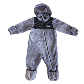 The North Face Grey Sherpa snowsuit, 12-18 months