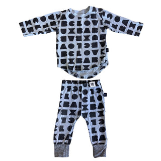 Hux Blue pant set, 6-12 months