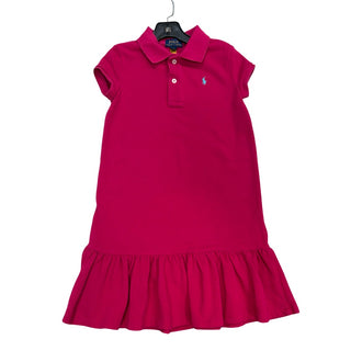 Ralph Laure Fuschia pink polo dress, 6 years