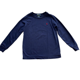Ralph Lauren Navy long sleeve, 6 Years