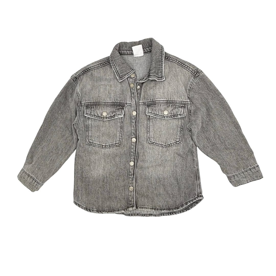 Zara black denim shirt, 8 years