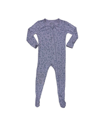 Kyte Purple Cheetah sleeper, 12-18 months